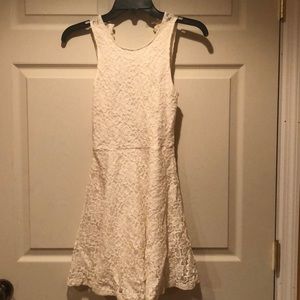 Hollister XS off white summer dress